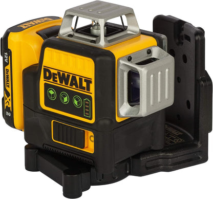 DEWALT DW089LG 12V MAX 3x360° Green Beam Line Laser – Self-Leveling Cross Line Laser με Μπαταρία XR 2.0Ah