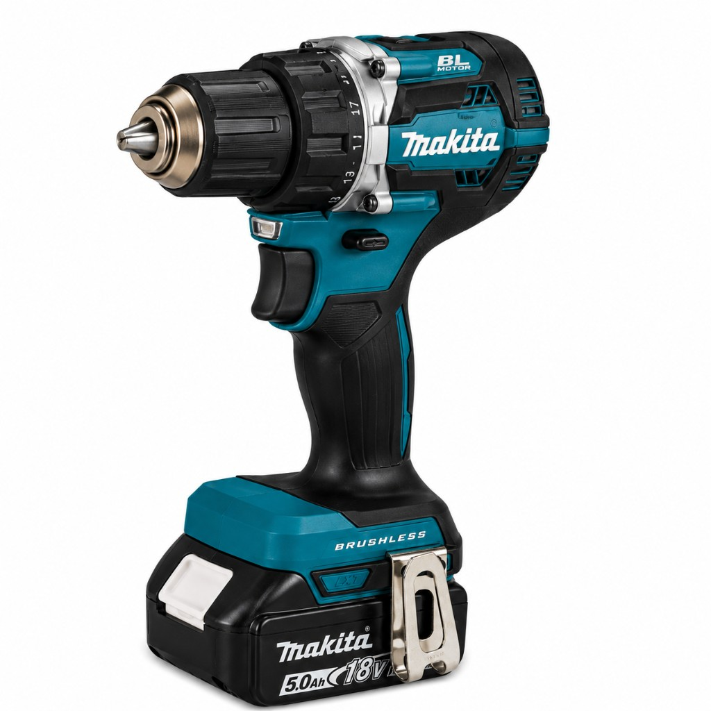 Makita Σετ Εργαλείων Μπαταρίας 36V 4 Τεμάχια Brushless Δραπανοκατσάβιδο Πιστολέτο Τροχός