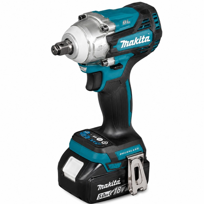 Makita Σετ Εργαλείων Μπαταρίας 36V 4 Τεμάχια Brushless Δραπανοκατσάβιδο Πιστολέτο Τροχός