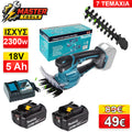 Makita 18V Μπορντουροψάλιδο Μπαταρίας με 2x Μπαταρίες