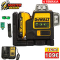 DEWALT DW089LG 12V MAX 3x360° Green Beam Line Laser – Self-Leveling Cross Line Laser με Μπαταρία XR 2.0Ah